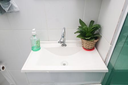 Banheiro de apartamento para alugar com 2 quartos, 45m² em Jardim Santa Cristina, Santo André