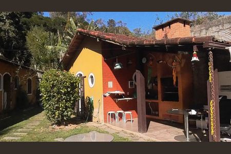 Área comum - Churrasqueira de casa para alugar com 4 quartos, 50m² em Araras, Petrópolis