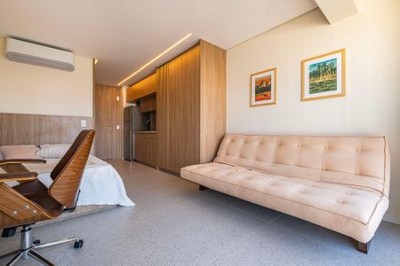 Studio de kitnet/studio para alugar com 1 quarto, 27m² em Cerqueira César, São Paulo