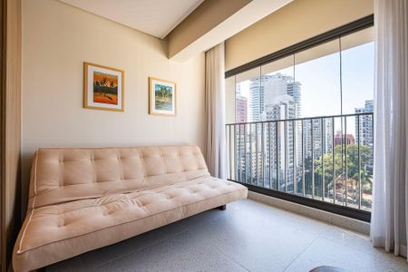 Studio de kitnet/studio para alugar com 1 quarto, 27m² em Cerqueira César, São Paulo