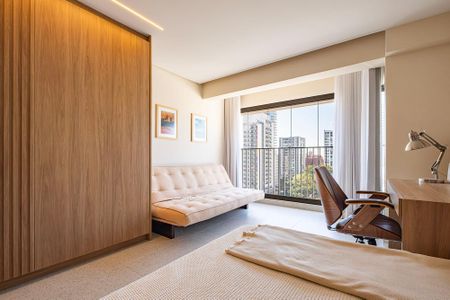 Studio de kitnet/studio para alugar com 1 quarto, 27m² em Cerqueira César, São Paulo