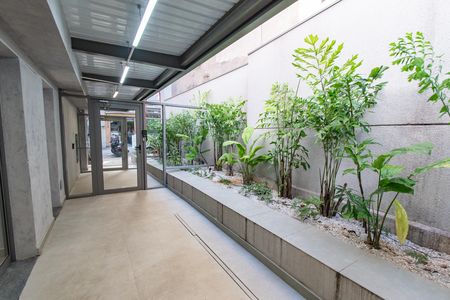 Área comum de kitnet/studio para alugar com 1 quarto, 25m² em Liberdade, São Paulo