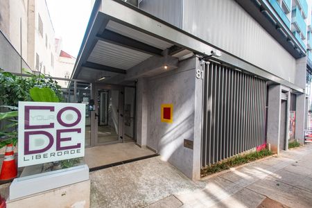Studio para alugar com 25m², 1 quarto e sem vaga Studio para alugar com 25m², 1 quarto e sem vagaFachada