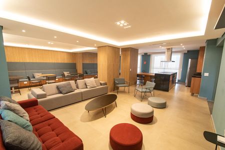 Studio para alugar com 25m², 1 quarto e sem vaga Studio para alugar com 25m², 1 quarto e sem vagaÁrea comum - Salão de festas