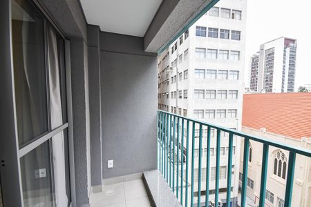 Studio para alugar com 25m², 1 quarto e sem vaga Studio para alugar com 25m², 1 quarto e sem vagaVaranda