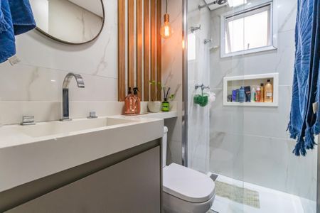 Apartamento para alugar com 65m², 2 quartos e 1 vagaBanheiro Social