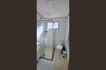 Banheiro de kitnet/studio para alugar com 1 quarto, 35m² em Nova Aliança, Ribeirão Preto