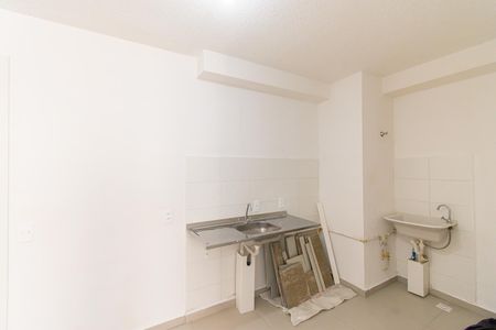Apartamento para alugar com 35m², 2 quartos e sem vaga Apartamento para alugar com 35m², 2 quartos e sem vagaCozinha e Área de Serviço