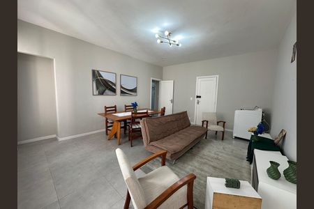 Sala de apartamento para alugar com 3 quartos, 103m² em Itararé, São Vicente