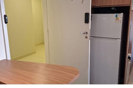 Cozinha de apartamento à venda com 1 quarto, 22m² em Perdizes, São Paulo