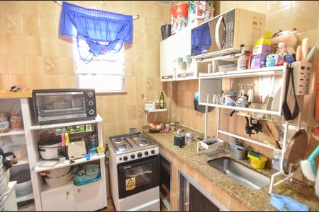 Cozinha de apartamento à venda com 3 quartos, 80m² em Andaraí, Rio de Janeiro