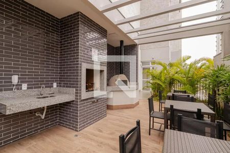 Área comum - Churrasqueira de apartamento para alugar com 2 quartos, 36m² em Moema, São Paulo
