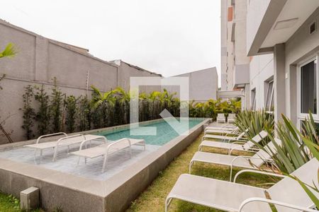Área comum - Piscina de apartamento para alugar com 2 quartos, 36m² em Moema, São Paulo