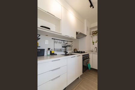 Cozinha de apartamento para alugar com 2 quartos, 36m² em Moema, São Paulo