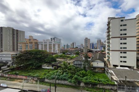 Vista da Sacada  de apartamento para alugar com 2 quartos, 74m² em Aviação, Praia Grande