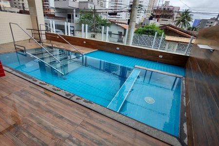 Área comum - Piscina de apartamento para alugar com 2 quartos, 74m² em Aviação, Praia Grande