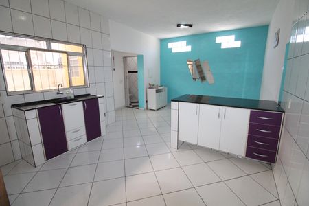 Sala / Cozinha de casa para alugar com 1 quarto, 50m² em Vila Terezinha, São José dos Campos