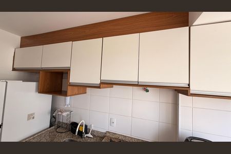 Cozinha de apartamento para alugar com 3 quartos, 65m² em Vila Alzira, Aparecida de Goiânia