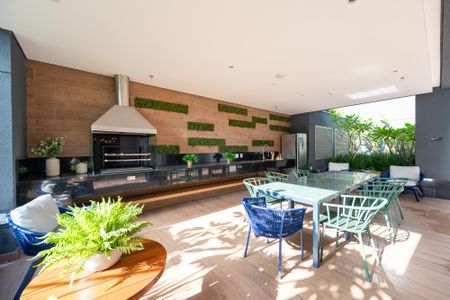 Churrasqueira de apartamento para alugar com 1 quarto, 54m² em Vila Clementino, São Paulo