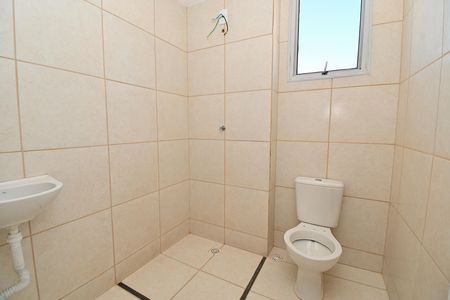 Banheiro de apartamento à venda com 2 quartos, 54m² em Fonte Grande, Contagem
