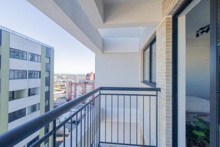 Varanda da Sala de kitnet/studio para alugar com 1 quarto, 29m² em Água Verde, Curitiba
