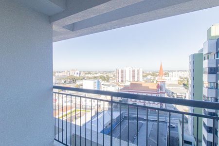Varanda da Sala de kitnet/studio para alugar com 1 quarto, 29m² em Água Verde, Curitiba