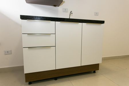 Cozinha - Armários de kitnet/studio para alugar com 1 quarto, 26m² em Cidade Mãe do Céu, São Paulo