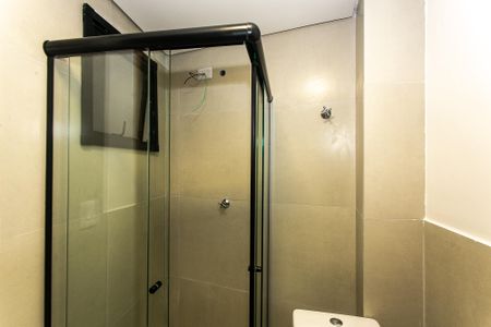 Apartamento para alugar com 30m², 1 quarto e sem vaga Apartamento para alugar com 30m², 1 quarto e sem vagaBanheiro da Suíte