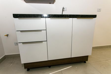 Cozinha - Armários de kitnet/studio para alugar com 1 quarto, 20m² em Cidade Mãe do Céu, São Paulo