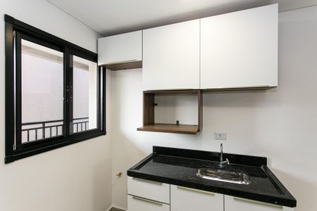 Studio para alugar com 26m², 1 quarto e sem vaga Studio para alugar com 26m², 1 quarto e sem vagaCozinha - Armários
