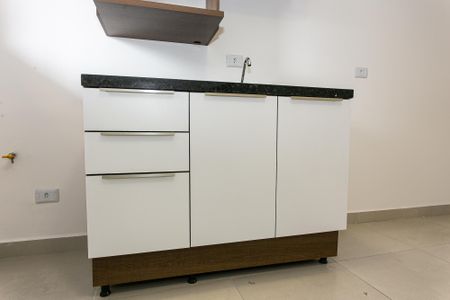 Studio para alugar com 26m², 1 quarto e sem vaga Studio para alugar com 26m², 1 quarto e sem vagaCozinha - Armários