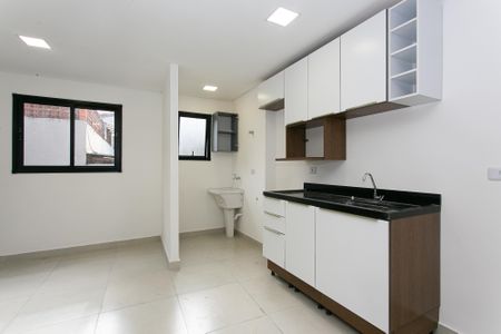 Cozinha de apartamento para alugar com 1 quarto, 40m² em Cidade Mãe do Céu, São Paulo