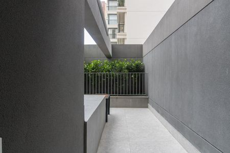 Studio para alugar com 24m², 1 quarto e sem vaga Studio para alugar com 24m², 1 quarto e sem vagaÁrea comum - Churrasqueira