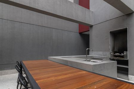 Studio para alugar com 24m², 1 quarto e sem vaga Studio para alugar com 24m², 1 quarto e sem vagaÁrea comum - Salão de festas