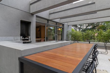 Studio para alugar com 24m², 1 quarto e sem vaga Studio para alugar com 24m², 1 quarto e sem vagaÁrea comum - Churrasqueira