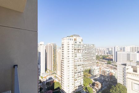 Studio para alugar com 24m², 1 quarto e sem vaga Studio para alugar com 24m², 1 quarto e sem vagaVaranda