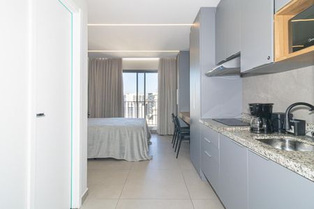 Studio para alugar com 24m², 1 quarto e sem vaga Studio para alugar com 24m², 1 quarto e sem vagaCozinha