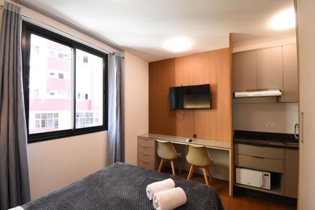 Studio de kitnet/studio para alugar com 1 quarto, 20m² em Centro Batel, Curitiba