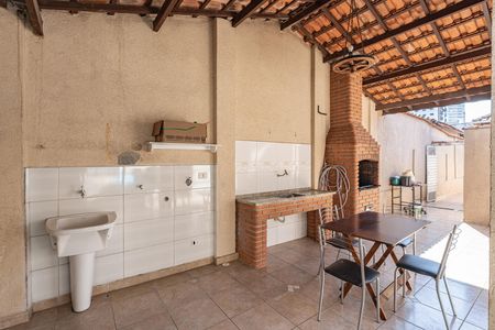Área gourmet de casa para alugar com 2 quartos, 90m² em Vila Brasilio Machado, São Paulo