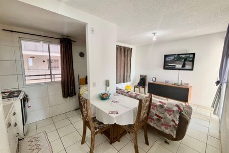Sala de jantar  de apartamento para alugar com 2 quartos, 42m² em Lageado, Ferraz de Vasconcelos