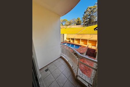 Varanda da Sala de apartamento para alugar com 2 quartos, 60m² em Residencial Morada dos Lagos, Barueri