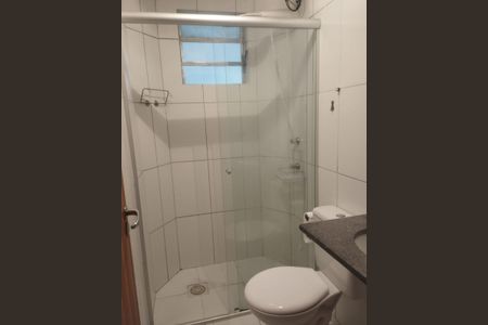 Banheiro social de apartamento à venda com 3 quartos, 73m² em Silveira, Belo Horizonte