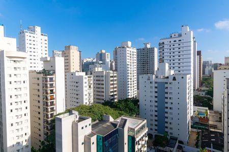 Sala - Vista da Varanda de apartamento para alugar com 1 quarto, 60m² em Aclimação, São Paulo