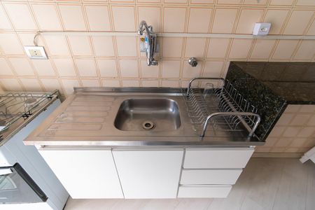 Cozinha de apartamento para alugar com 1 quarto, 60m² em Aclimação, São Paulo