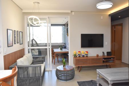 Sala de apartamento à venda com 3 quartos, 101m² em Horto Florestal, Jundiaí