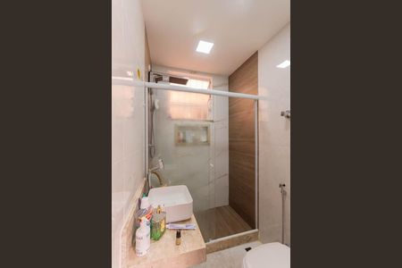 Banheiro Suíte de apartamento à venda com 1 quarto, 38m² em Tijuca, Rio de Janeiro