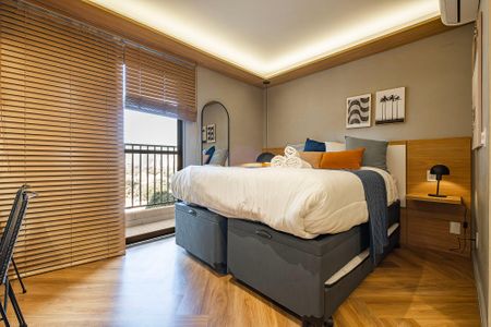 Studio para alugar com 25m², 1 quarto e sem vaga Studio para alugar com 25m², 1 quarto e sem vagaStudio
