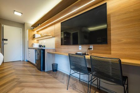 Studio para alugar com 25m², 1 quarto e sem vaga Studio para alugar com 25m², 1 quarto e sem vagaStudio