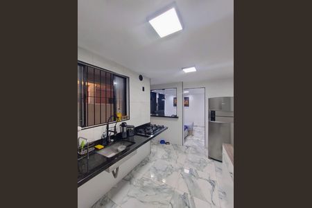 Cozinha de casa para alugar com 2 quartos, 100m² em Eldorado, São Bernardo do Campo