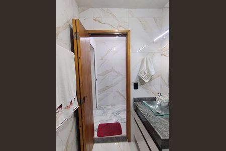 Banheiro Social de casa para alugar com 2 quartos, 100m² em Eldorado, São Bernardo do Campo